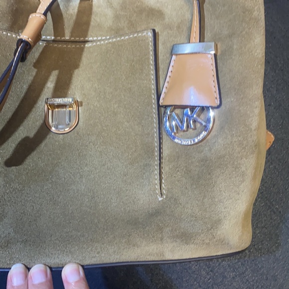 Michael Kors leather suede backpack GUC - Picture 11 of 15